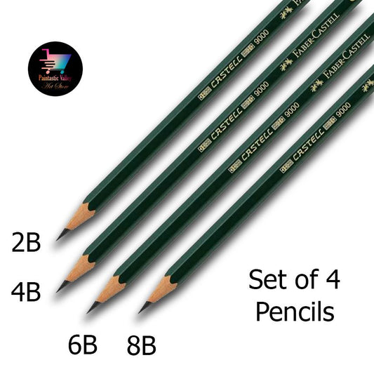 Fiber Castel Set of 4 Pencils