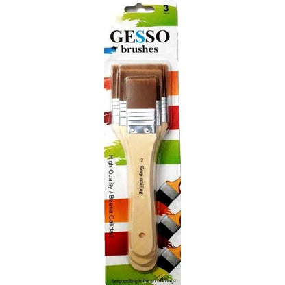 Keep Smiling Gesso Brushes