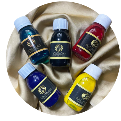 Set of 5 Calligraphy Inks